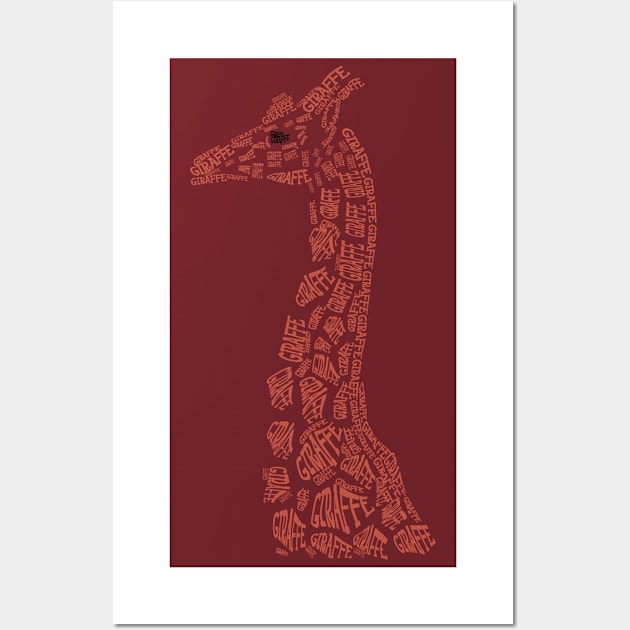 Giraffe Wall Art by KatarinaKinglake